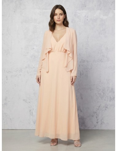 Bolero Aberto Curvy em Georgette Rinascimento Curvy