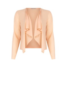 Bolero aberto Curvy em georgette Rinascimento Curvy