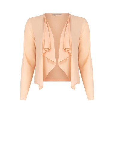 Bolero aberto Curvy em georgette Rinascimento Curvy