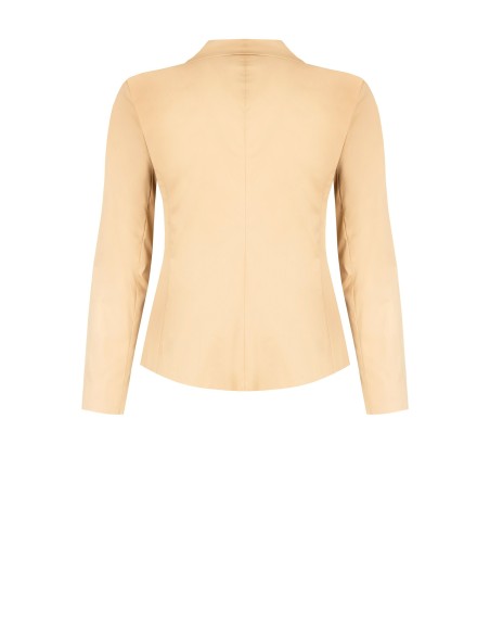 Blazer Acinturado em Tecido Bi-Stretch Rinascimento Curvy