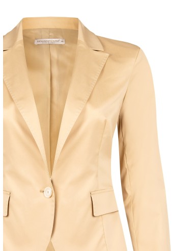 Blazer entalhado em tecido bi-stretch Rinascimento Curvy