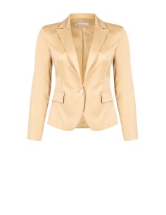 Blazer entalhado em tecido bi-stretch Rinascimento Curvy