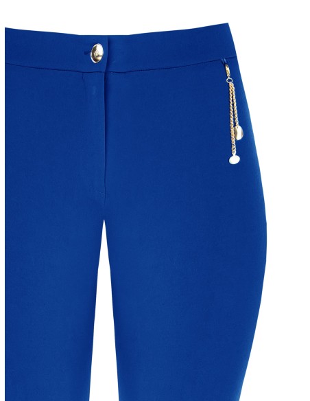 Calças Direitas com Pendente Rinascimento Curvy