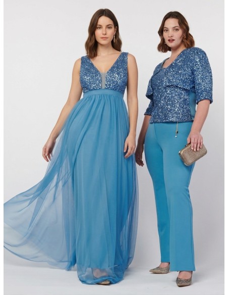 Calças Retas com Pendente Rinascimento Curvy