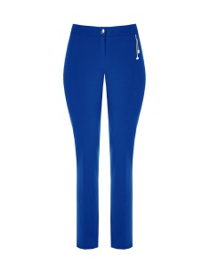 Calças de corte recto com pendente Rinascimento Curvy