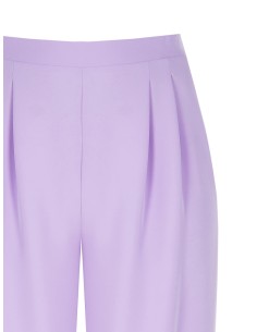 Calças Curvy Palazzo em Tecido Técnico com Elástico Rinascimento Curvy 2