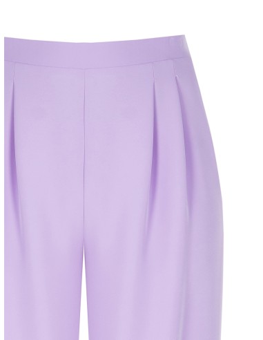 Calças Curvy Palazzo em Tecido Técnico com Elástico Rinascimento Curvy