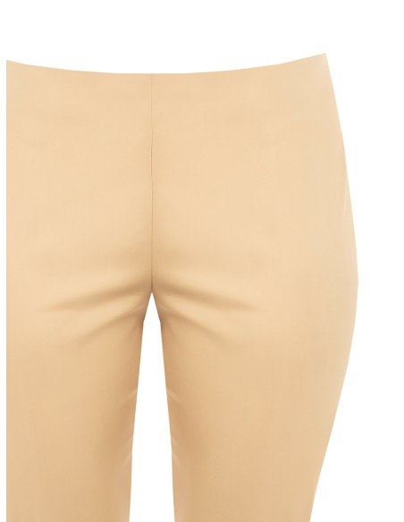 Calças Skinny em Mistura de Algodão Rinascimento Curvy