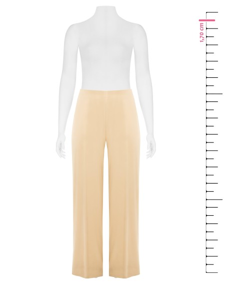 Calças palazzo em cetim com elástico atrás Rinascimento Curvy