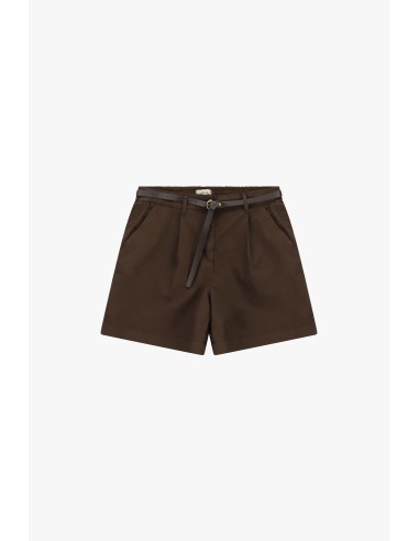 Shorts Regular-Fit com Pinças e Cintura Fina Dixie