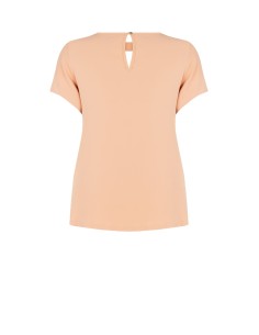Blusa Fluida Curvy em Cetim Opaco com Recorte Rinascimento Curvy 2
