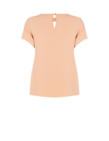 Blusa Fluida Curvy em Cetim Opaco com Cut-out Rinascimento Curvy