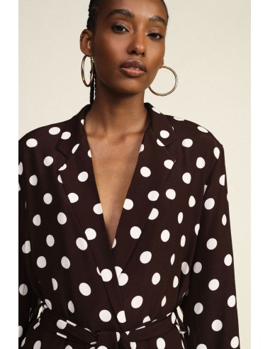 Cappotto Leggero Fantasia Pois Con Cintura Dixie - Vestiti Firmati ...