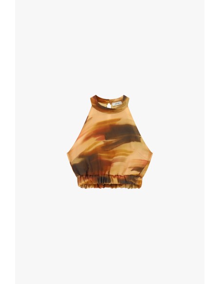 Top Cropped Fantasia Con Scollo All'americana Dixie - Vestiti Firma...