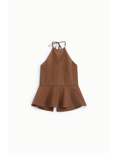 Top Acampanado com Decote Halter Dixie