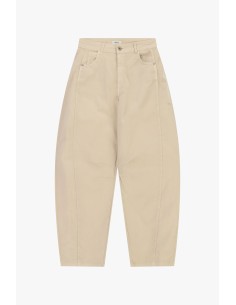 Calças palazzo de cintura alta com bolsos Dixie 2