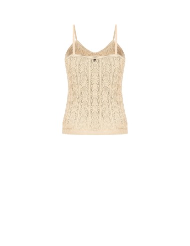Top tricot em algodão com alças finas Rinascimento