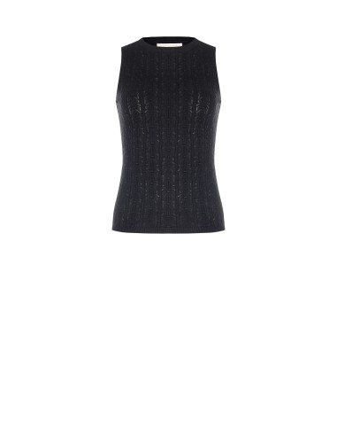 Top Tricot em Algodão com Gola Alta Rinascimento