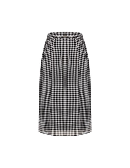 Saia Longa em Chiffon com Bolsos Rinascimento