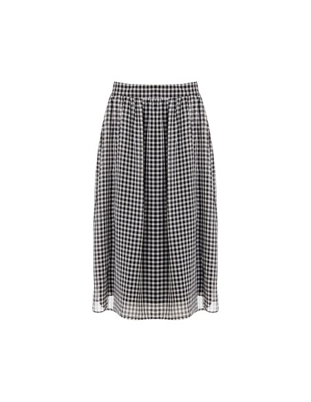 Saia longa em chiffon com bolsos Rinascimento