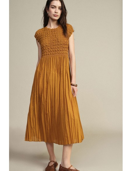 Abito Con Scollo E Dettaglio Arricciato Dixie - Vestiti Firmati Lif...