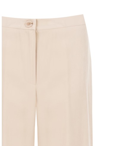 Pantaloni Palazzo In Misto Viscosa Senza Tasche Rinascimento - Vest...