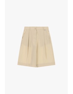 Shorts de cintura alta com pences e bolsos laterais Dixie