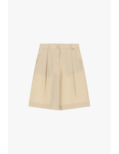 Shorts de cintura alta com pences e bolsos laterais Dixie