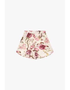 Calções Florais Corte Regular Estampa Botânica Dixie