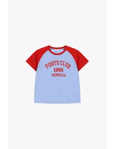 T-shirt com mangas raglan e estampa frontal Dixie 2