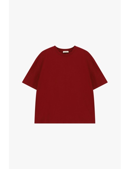 T-shirt com mangas curtas e corte quadrado Dixie