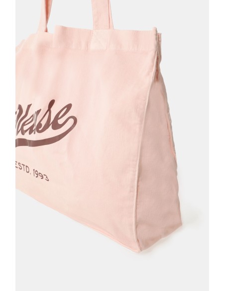 Bolsa Shopper Ampla com Estampa Frontal Please