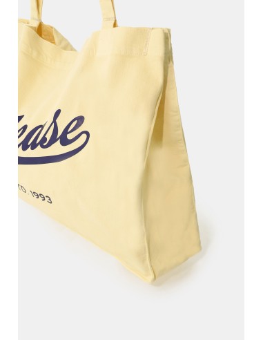 Bolsa shopper ampla com estampa frontal Please