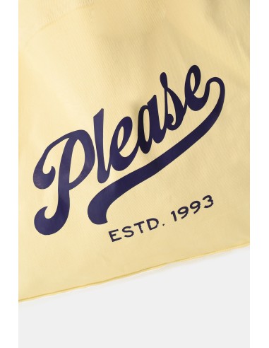 Bolsa Shopper Ampla com Estampa Frontal Please