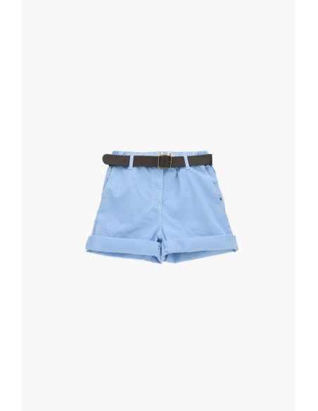 Shorts Corte Regular com Cintura e Vira Please