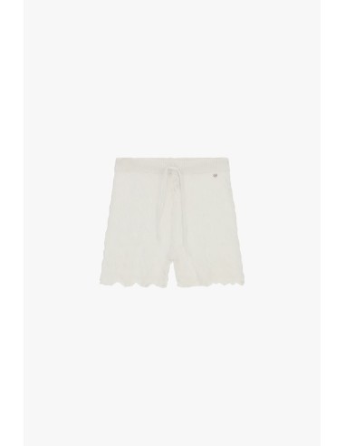 Shorts Regular-Fit Trabalhados em Malha com Cordão Please