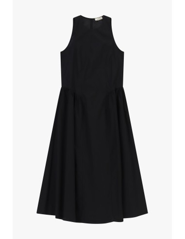 Vestido Midi Evasado Sem Mangas Dixie