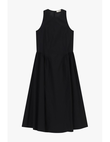 Vestido Midi Evasado Sem Mangas Dixie