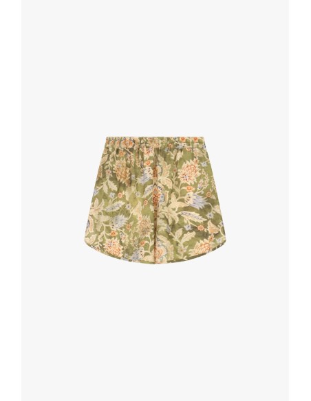 Shorts Regular-Fit Con Stampa Floreale Elasticizzata Dixie - Vestit...