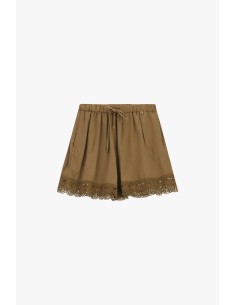 Shorts Regular Fit Con Bordo In Pizzo Sangallo Dixie - Vestiti Firm... 2