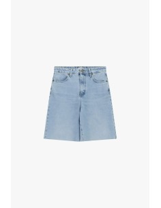 Shorts de ganga de cintura alta com cinco bolsos Dixie