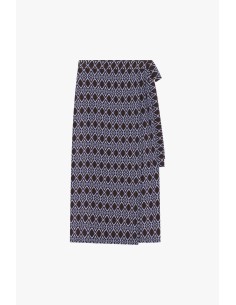 Gonna Lunga A Portafoglio Con Stampa Geometrica Dixie - Vestiti Fir...