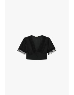 Top Corto Con Maniche Leggere E Bottoni Dixie - Vestiti Firmati Lif... 2