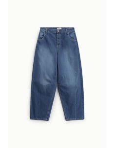 Jeans de Perna Larga com Corte Balão Please 2