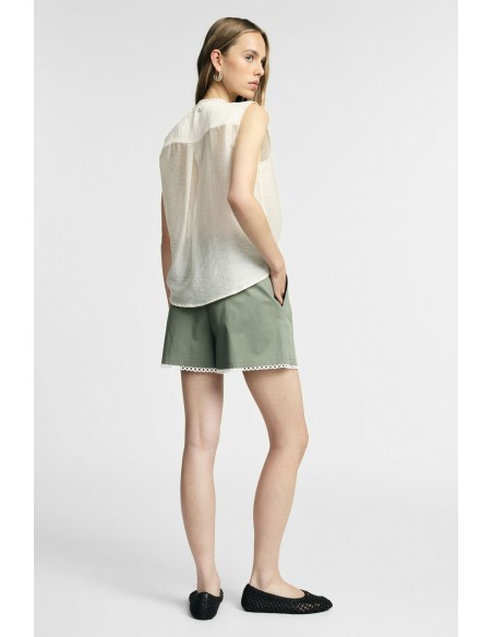 Shorts Regular-Fit Con Cintura E Bordo Traforato Please - Vestiti F...
