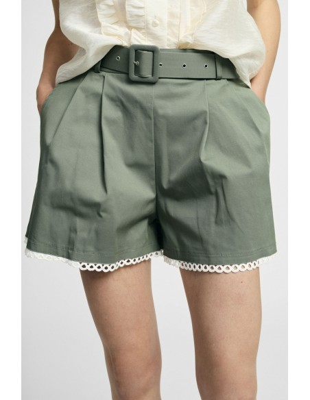 Shorts Regular-Fit Con Cintura E Bordo Traforato Please - Vestiti F...