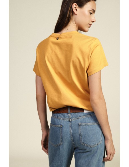 T-shirt com mangas curtas e corte regular Dixie