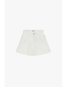 Shorts Regular-Fit com Barra Desfiada e Bolsos Dixie