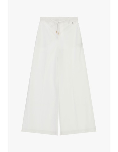 Pantaloni Palazzo Con Coulisse In Vita E Dettagli Metallici Dixie -...