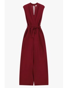 Jumpsuit Senza Maniche Con Cintura E Scollo A Portafoglio Dixie - V...